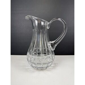 Badash Lead Crystal Alice Pattern Pitcher 10"h x5.5"w 4 Lb 5 Oz. Poland Vertical